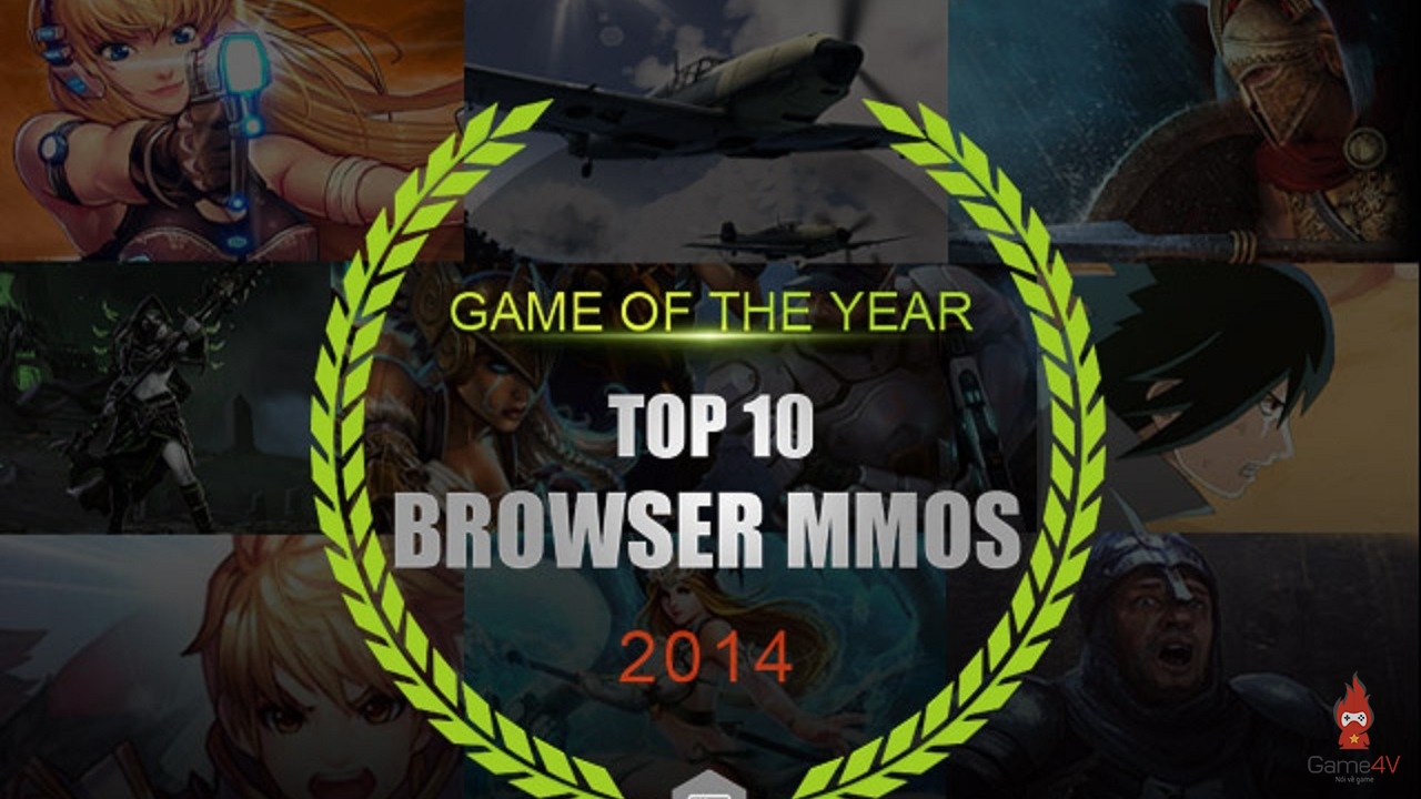 [Tổng hợp] Top 10 webgame nước ngoài được đánh giá tốt nhất năm 2014