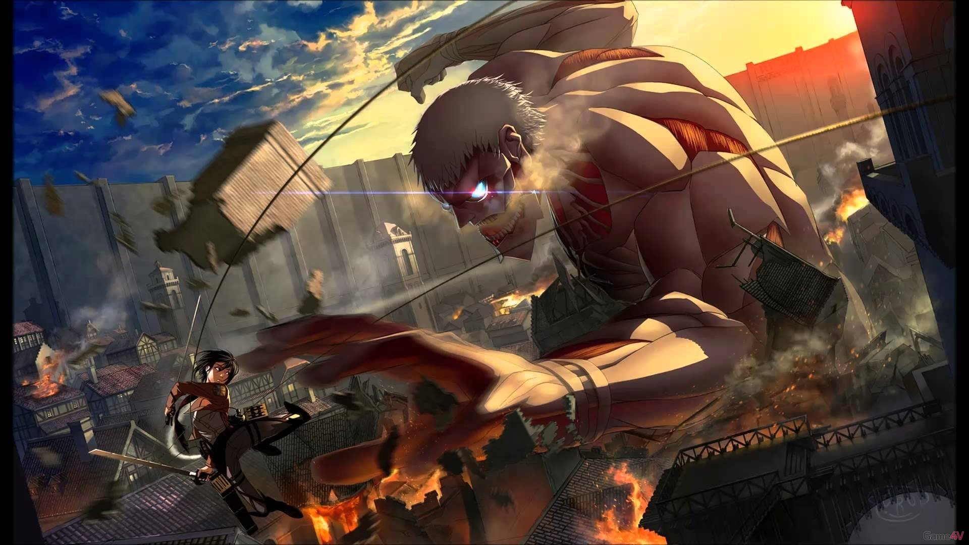 Lộ diện ngày ra mắt Attack on Titan trên 3DS