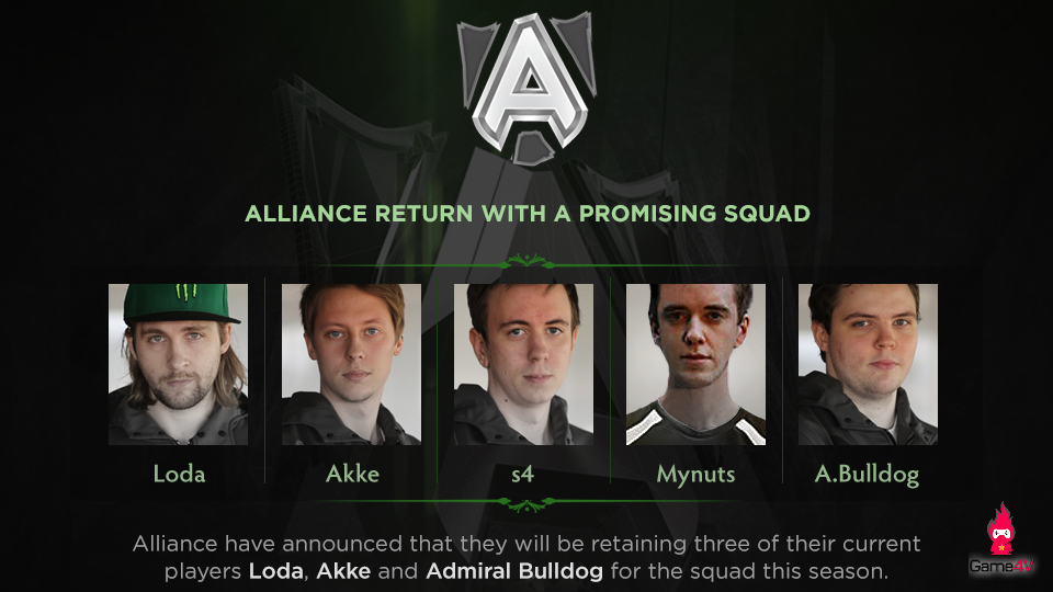 Chuyển nhượng Dota 2: S4 chính thức quay trở lại Alliance