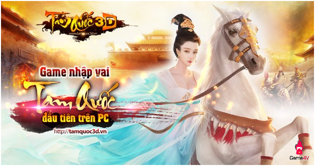 Tam quốc 3D công bố ngày Open Beta ra mắt làng game Việt