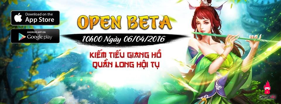 Kiếm Tiếu Giang Hồ mở cửa vào ngày 6 tháng 4