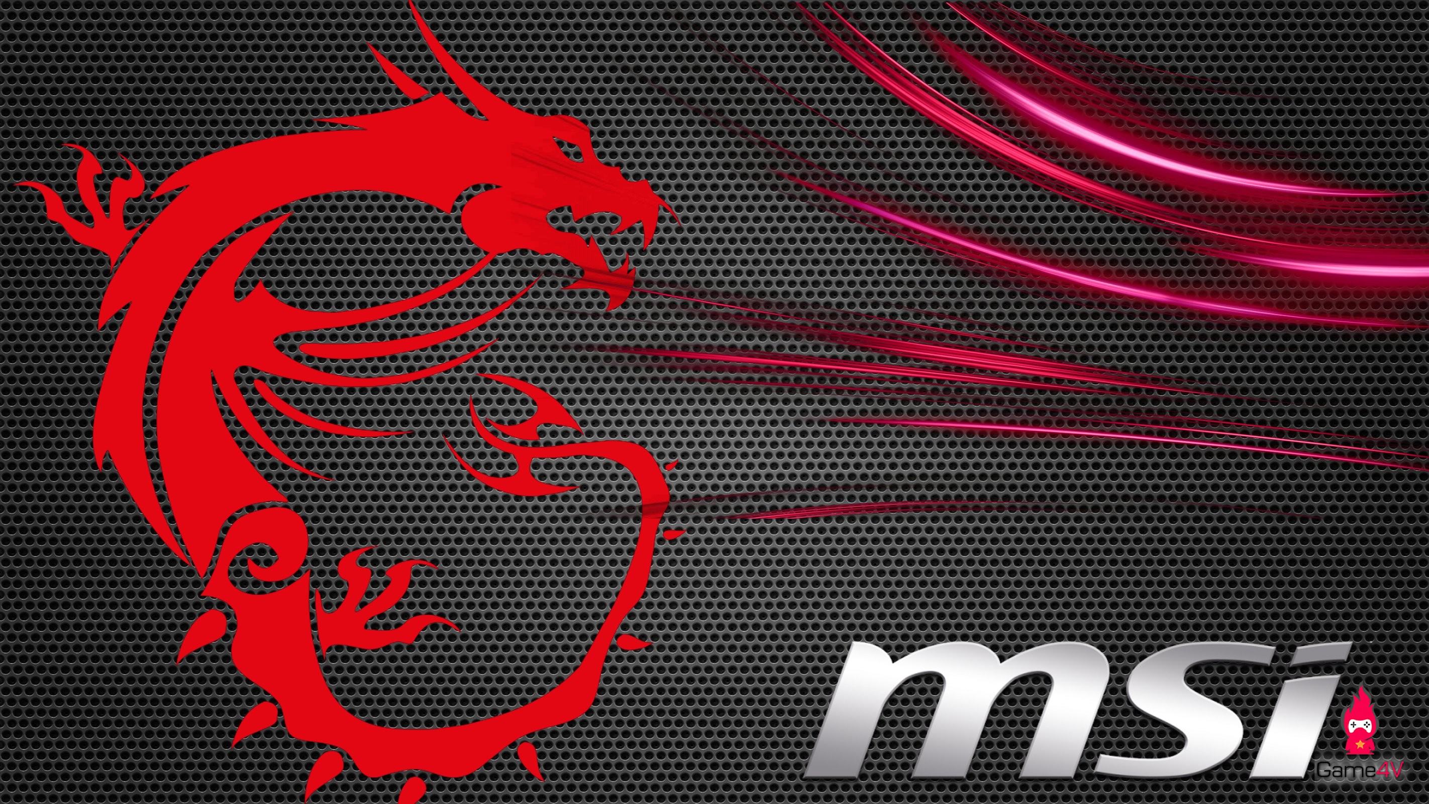 Hình ảnh logo MSI của một trong những công ty công nghệ hàng đầu thế giới  4K tải xuống hình nền