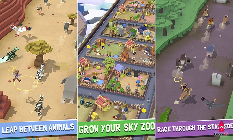 Rodeo Stampede - Sky Zoo Safari (2) • Game4V - Nói về Game