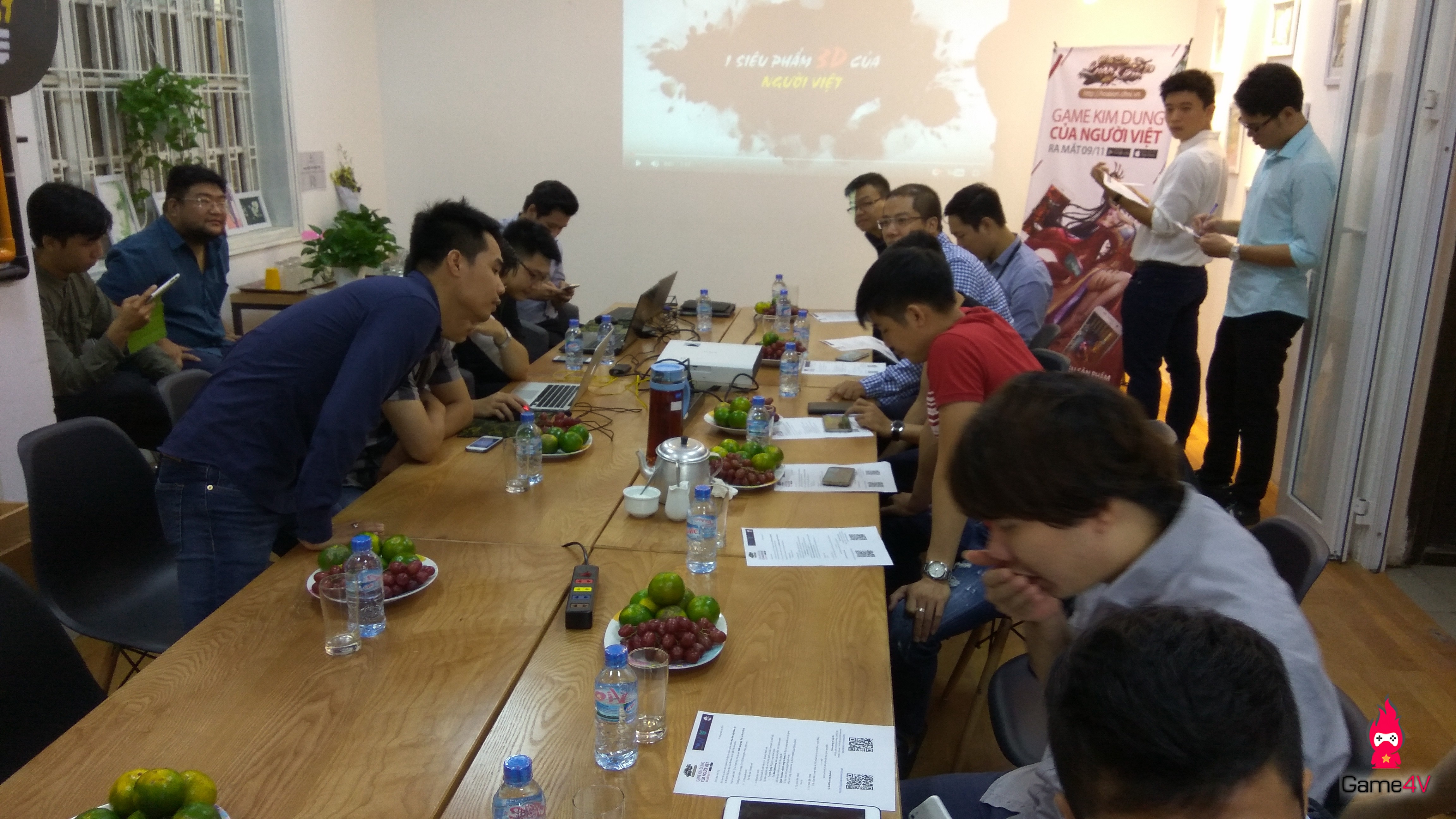 Toàn cảnh buổi họp báo ra mắt game mobile Hoa Sơn Luận Kiếm 3D