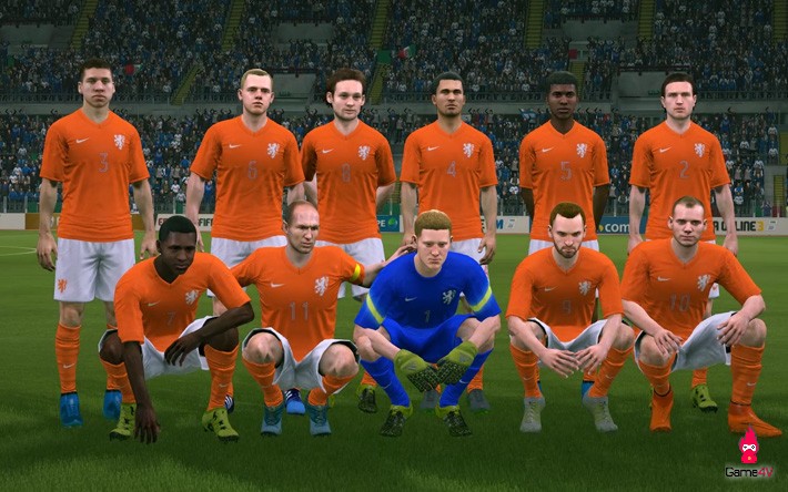 Xây dựng đội hình các cầu thủ có quốc tịch Hà Lan trong FIFA Online 3.
