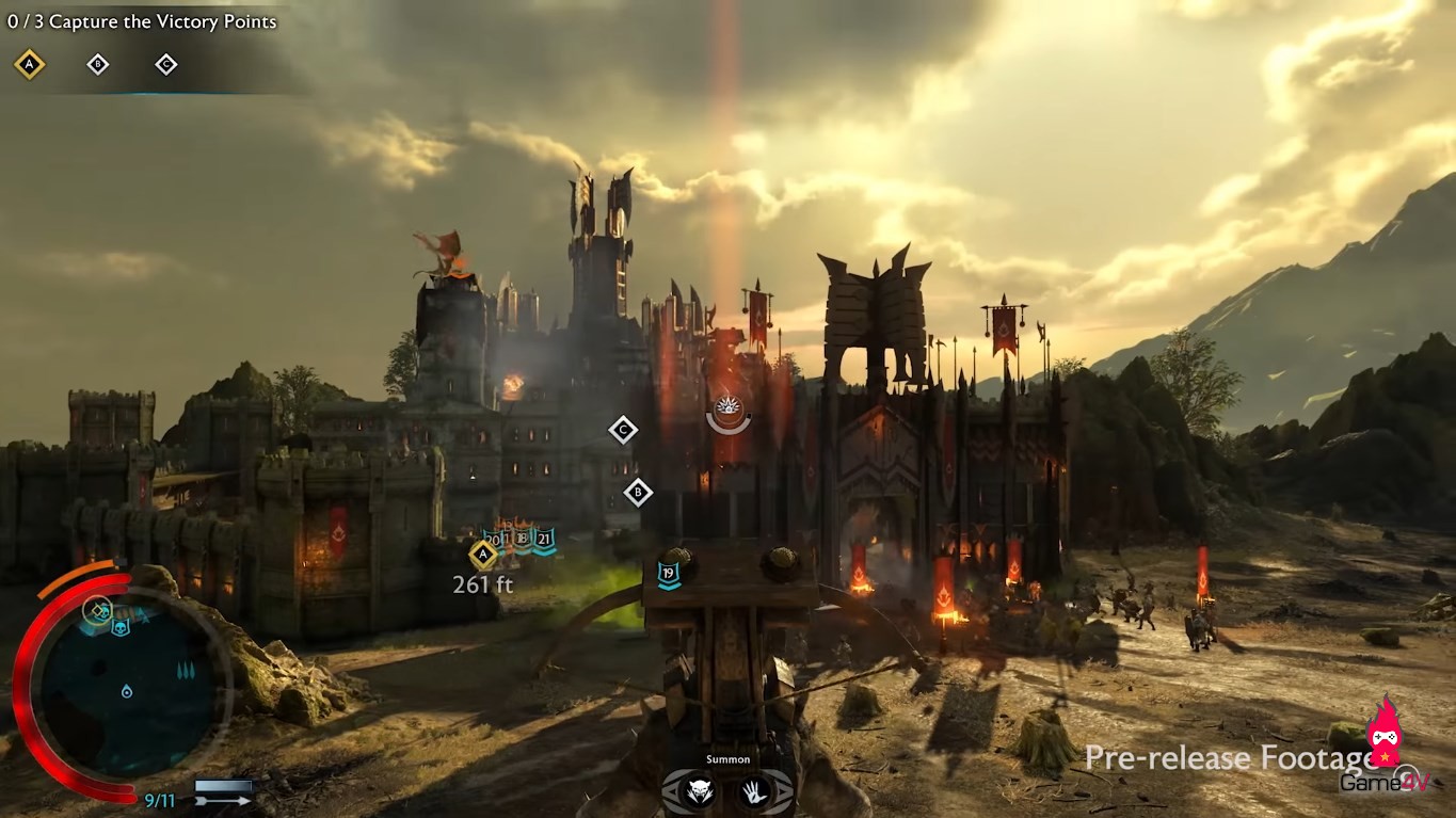 Middle-Earth Shadow of War bùng nổ với gameplay công thành chiến hoành tráng