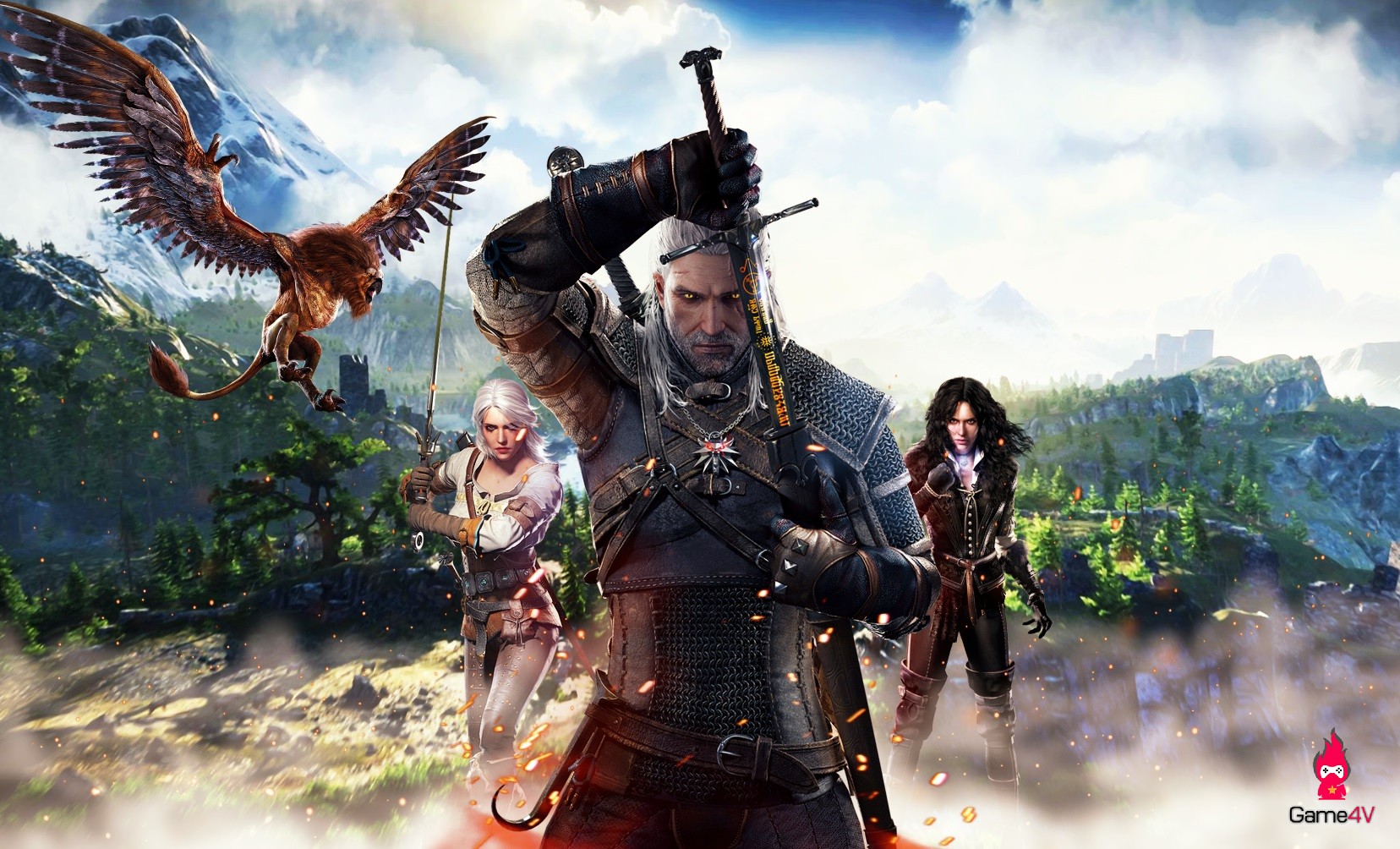 Dự án nâng cấp The Witcher 3 HD ra mắt phiên bản mới