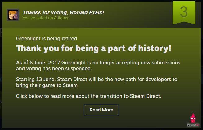 Cùng nói lời chia tay với Steam Greenlight