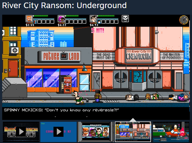 Đến lượt River City Ransom: Underground bị Alex Mauer tấn công