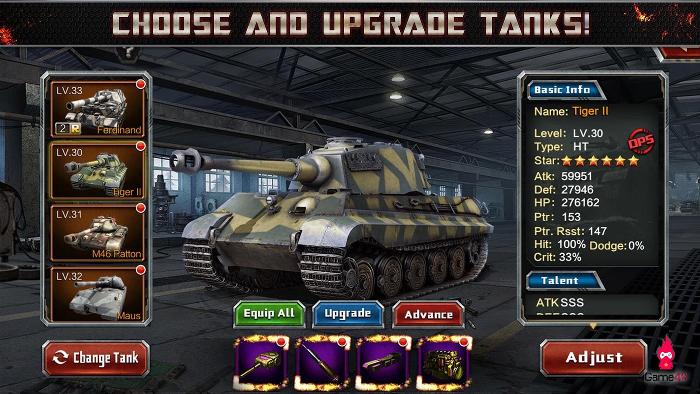 Tanks Mobile: Battle of Kursk - Game mobile bắn tăng thú vị đã có mặt trên iOS và Android
