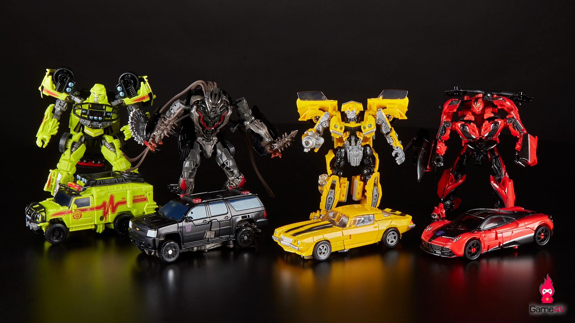 Đồ chơi mô hình ô tô biến hình robot Transformer Optimus Prime