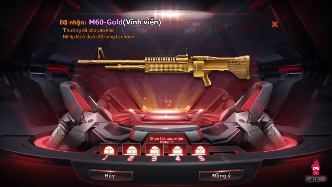 [CFL] Quà tặng hôm nay: Vũ khí clan M60-Gold