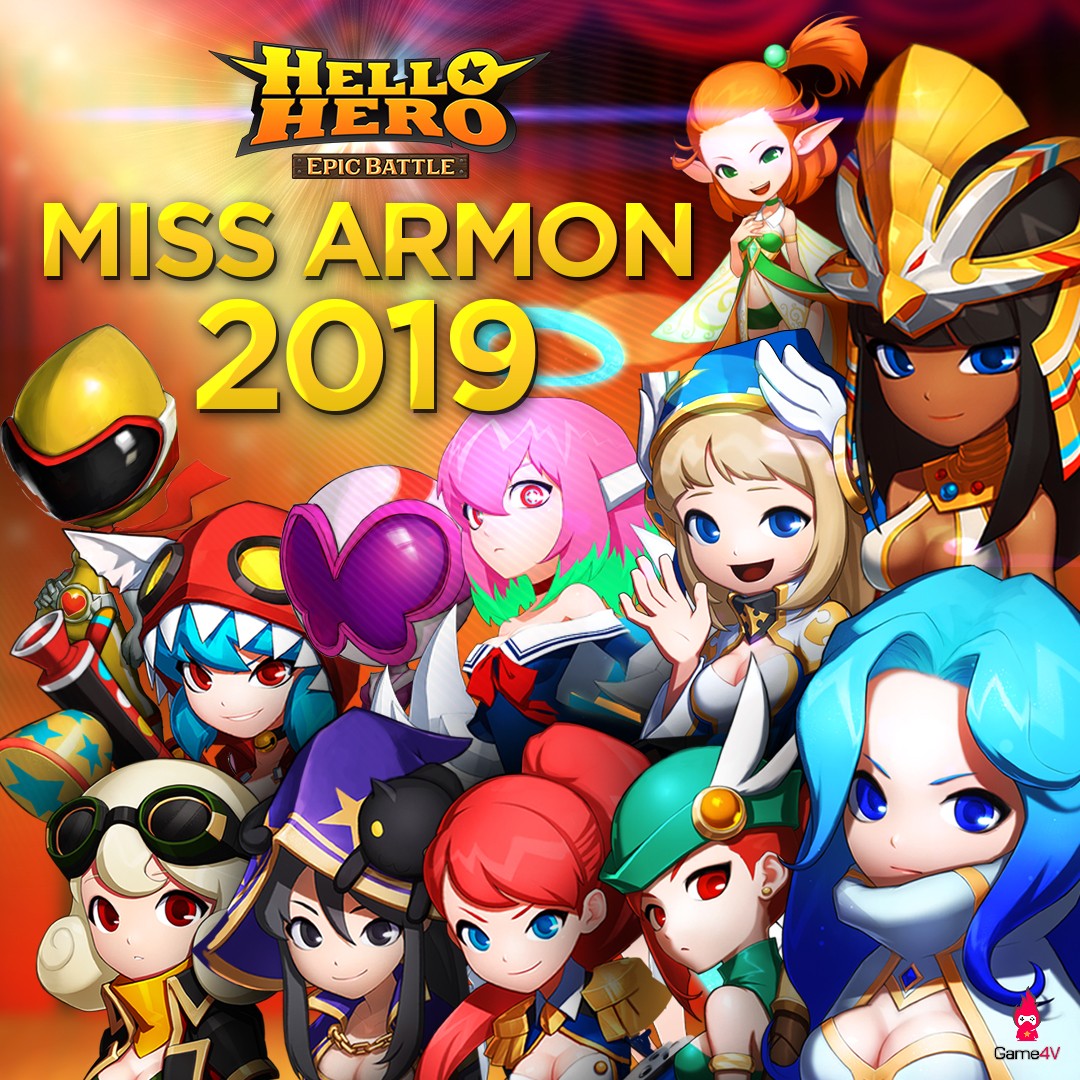 Hello Hero: Epic Battle mở hoạt động Miss Armon 2019 tặng nhiều phần quà cho tất cả người chơi tham gia