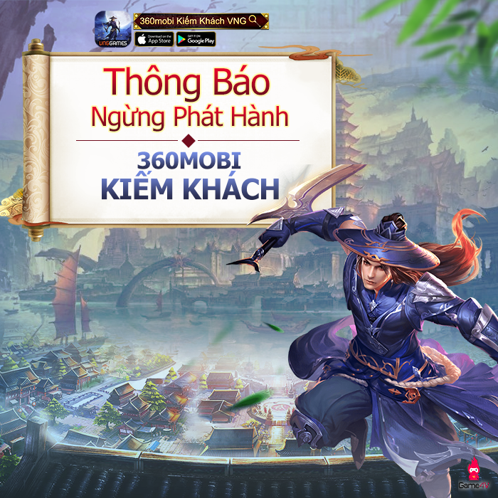 360mobi Kiếm Khách nói lời chào tạm biệt game thủ Việt