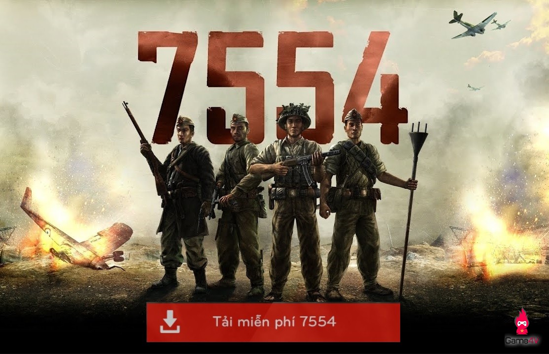 Kỷ niệm 65 năm chiến thắng Điện Biên Phủ, tựa game 7554 đang được phát tặng miễn phí