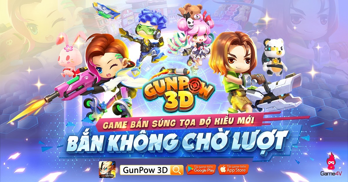 GunPow 3D - game bắn súng tọa độ với cách chơi cực dị 