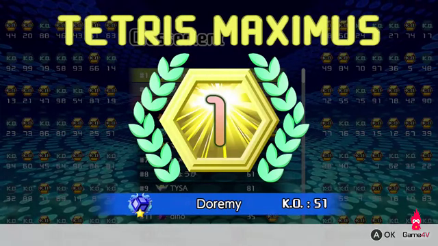 Xuất hiện kỉ lục ấn tượng 51 K-O trong Tetris 99