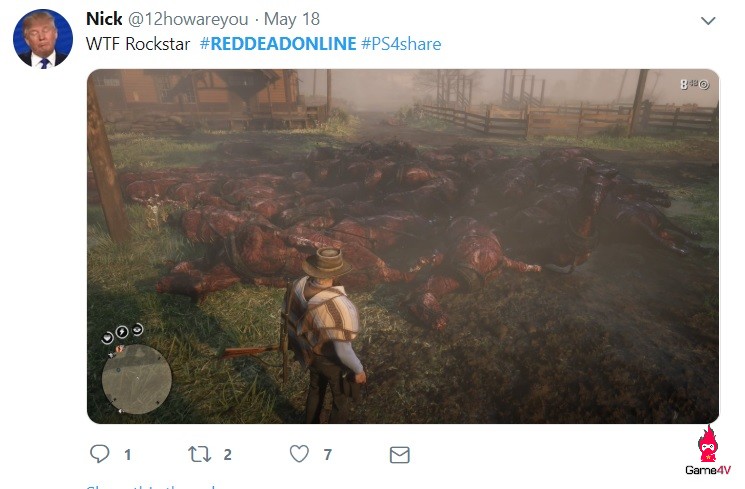 Red Dead Online như thành game... kinh dị với những đống ngựa chết và bị đốt cháy bí ẩn