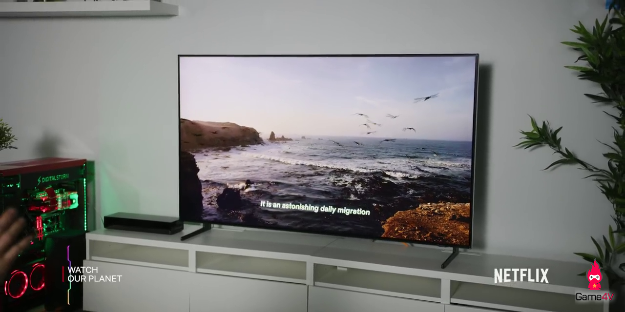 Thử nghiệm TV 8k đầu tiên của Samsung