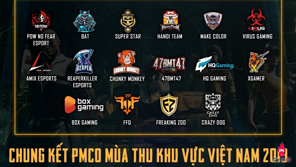 Điểm mặt chỉ tên những cái tên nổi bật nhất giải đấu PUBG Mobile - PMCO Mùa Thu 2019