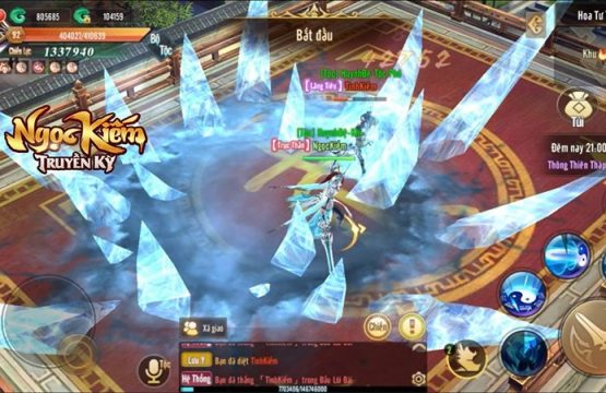 Ngọc Kiếm Truyền Kỳ hé lộ gameplay giao diện Việt hóa 100%