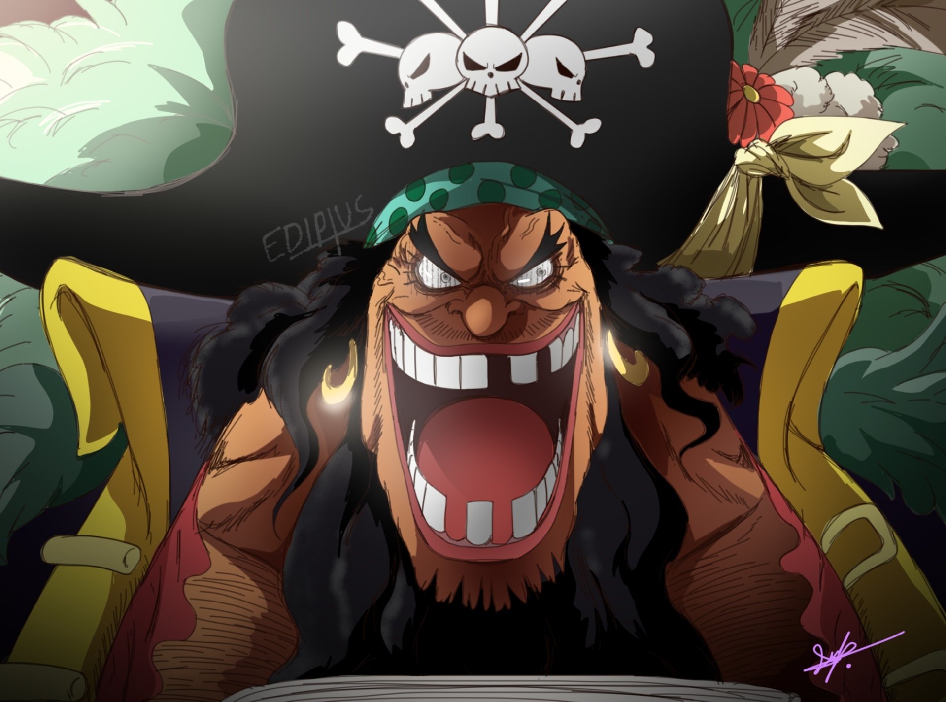 One Piece 917: Tứ Hoàng Râu Đen Bắt Đầu Hành Động