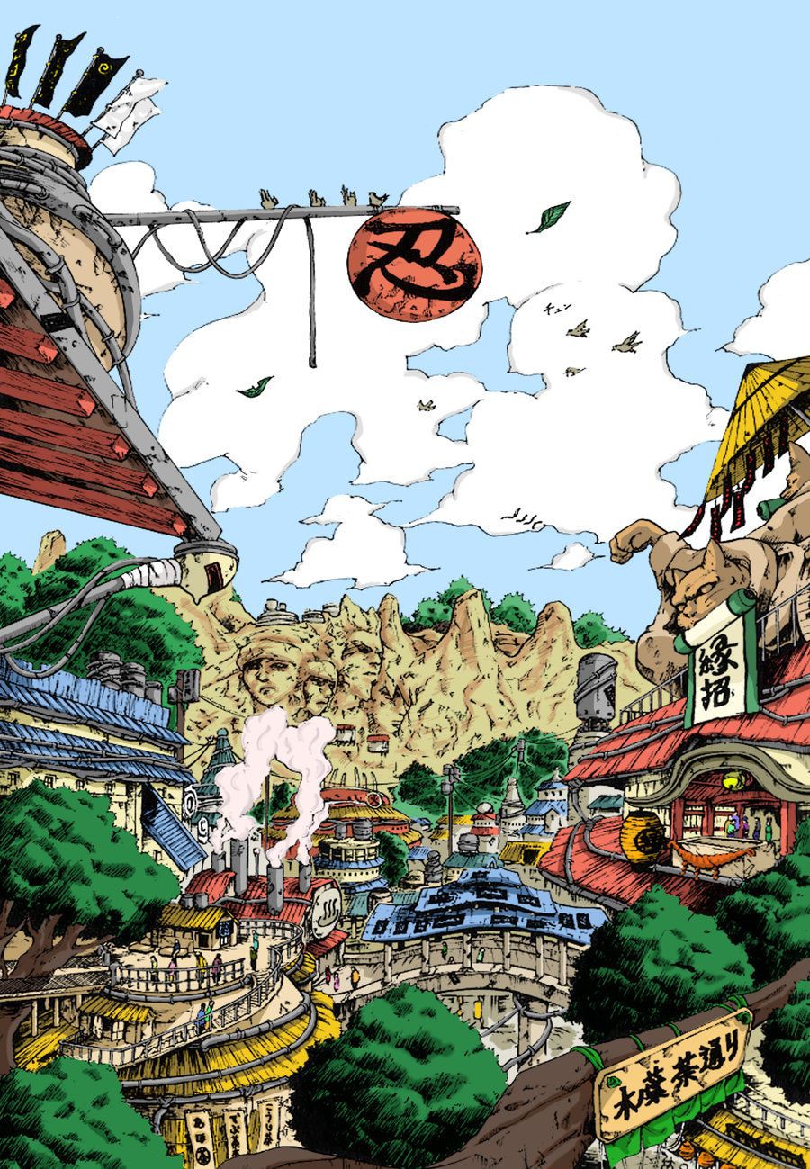 Naruto: Tìm hiểu về tất cả các quốc gia và làng trong Naruto