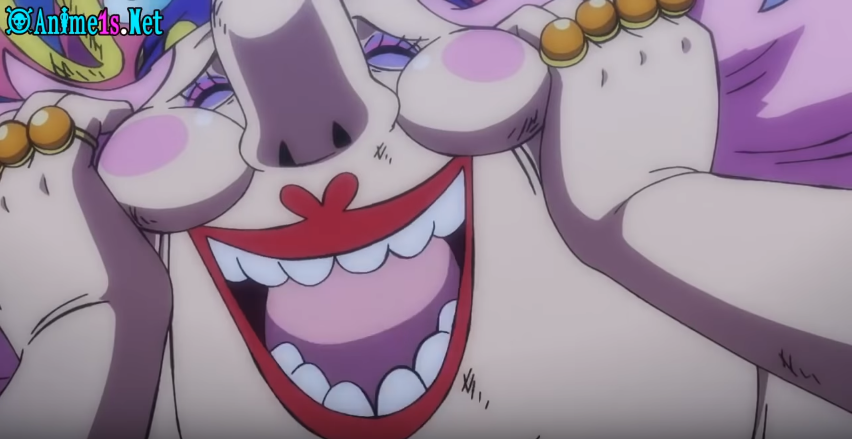  One Piece Beauty Komurasaki abofeteó a Orochi en la cara