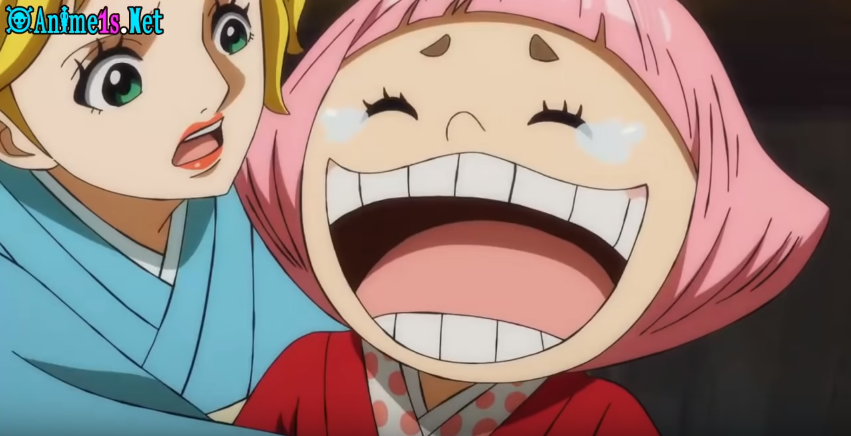  One Piece Beauty Komurasaki abofeteó a Orochi en la cara