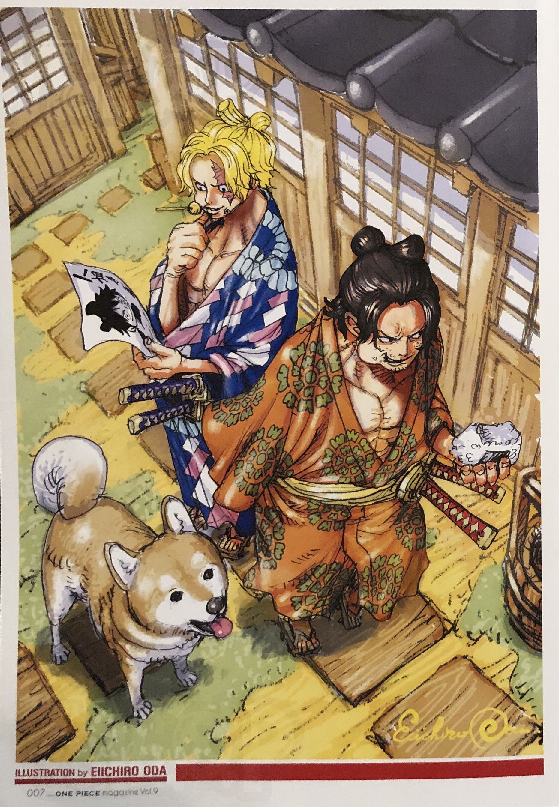 One Piece: Tác giả Oda tự tay vẽ Ace và Sabo cùng xuất hiện ở Wano