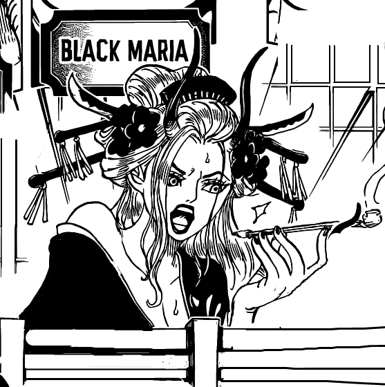 One Piece: Liệu Black Maria Có Phải Là Người Tình Của Kaido?