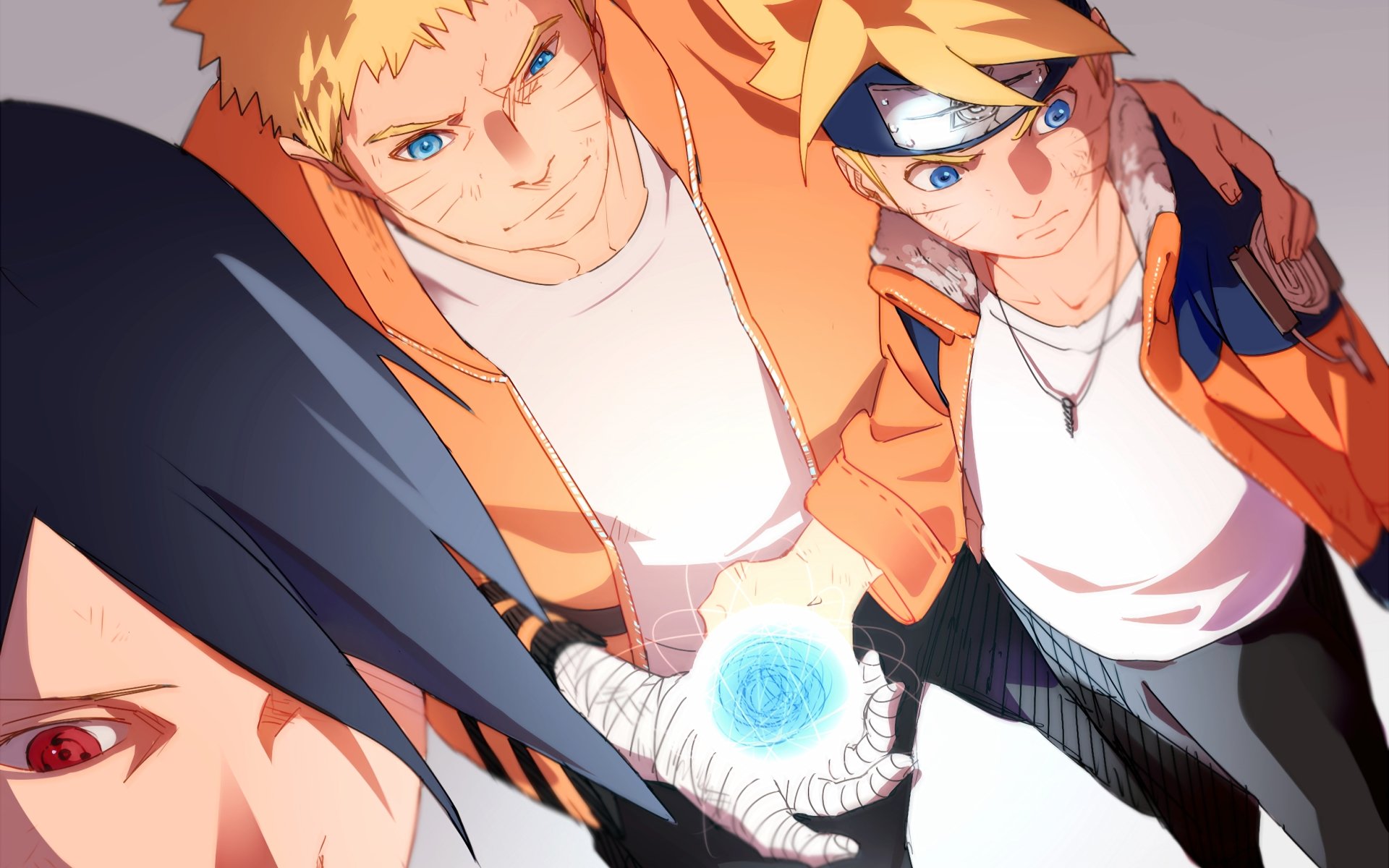 Naruto - đội 7: Sasuke, sakura và Naruto HD tải xuống hình nền