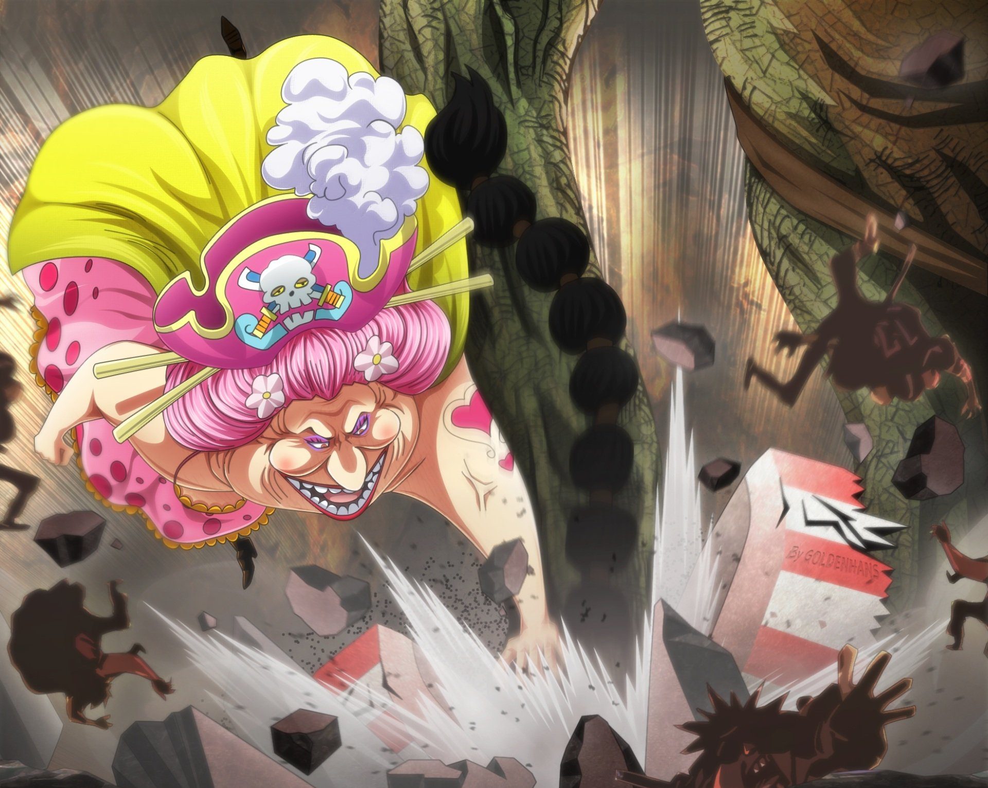One Piece 945 Big Mom Vs Queen Trận Chiến Tranh Gianh Sup đậu đỏ