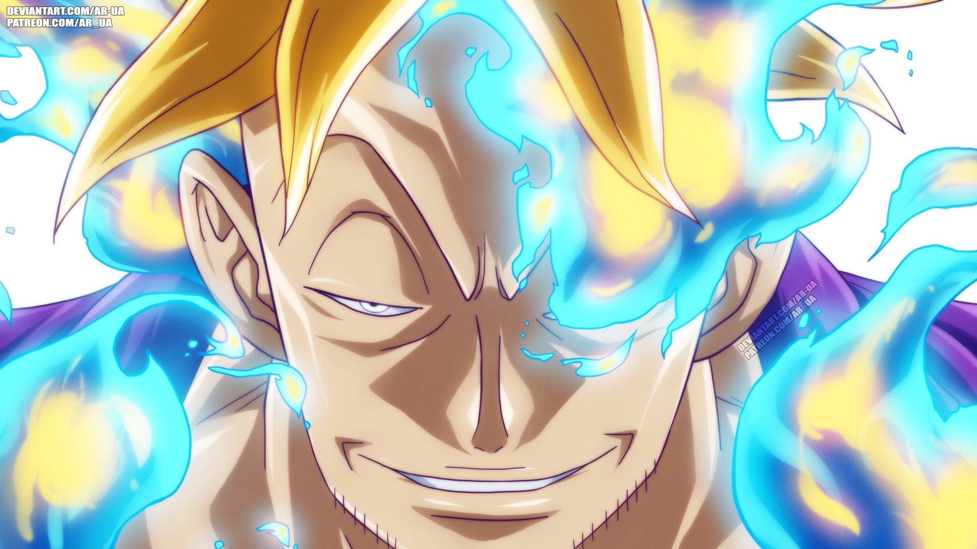 One Piece Trái ác quỷ bí ẩn của Phượng Hoàng Lửa Marco đã được hé lộ  danh tính