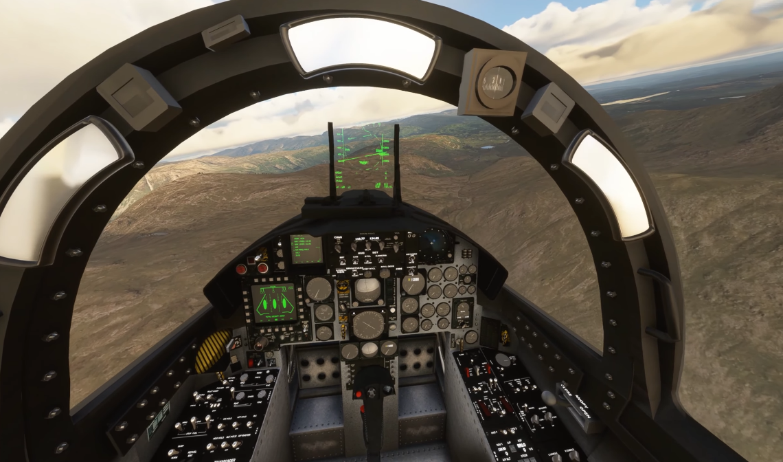 Microsoft Flight Simulator sắp mở bán máy bay chiến đấu F-15