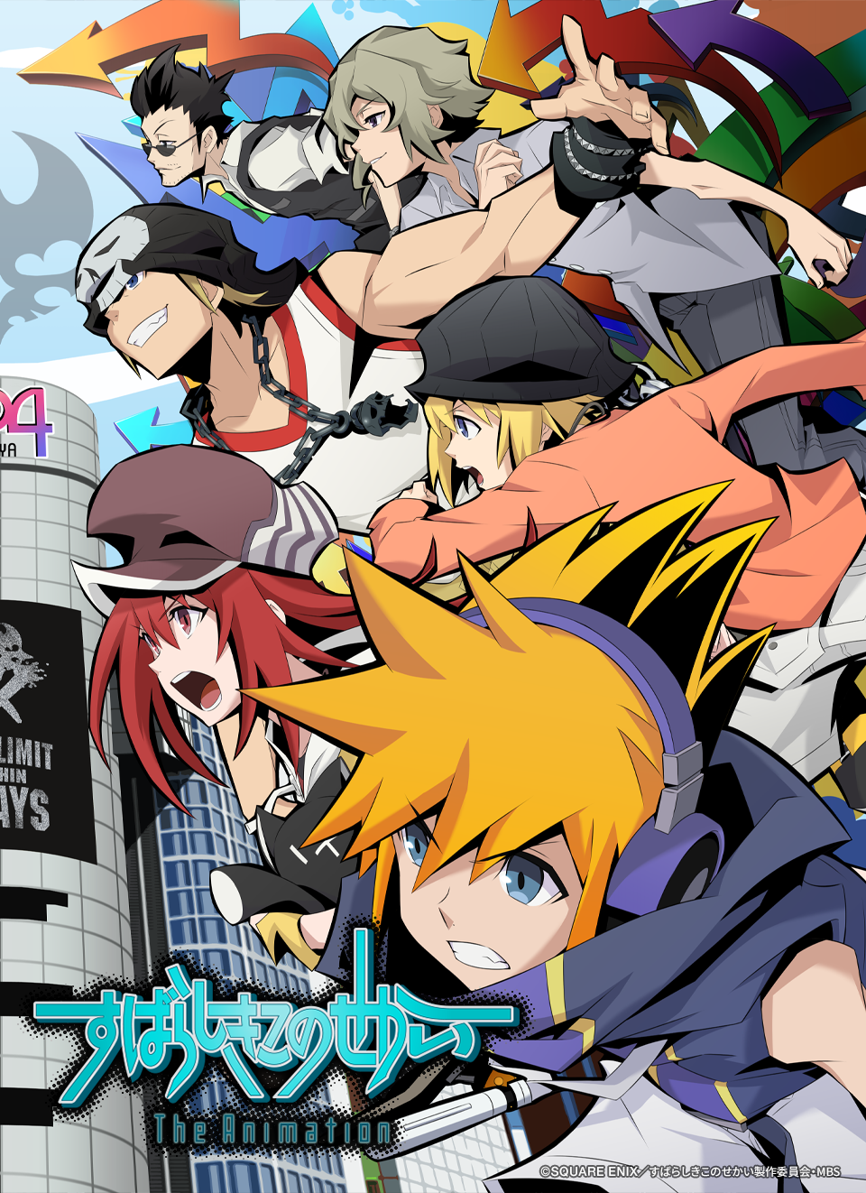 Anime The World Ends With You The Animation tung trailer chính thức