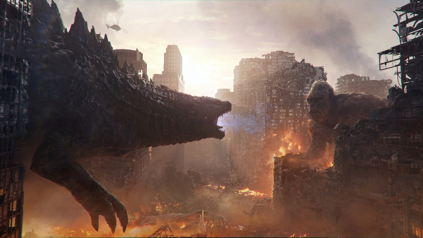 King Kong Axe Godzilla vs Kong Movie 2021 Wallpaper 4K 83091