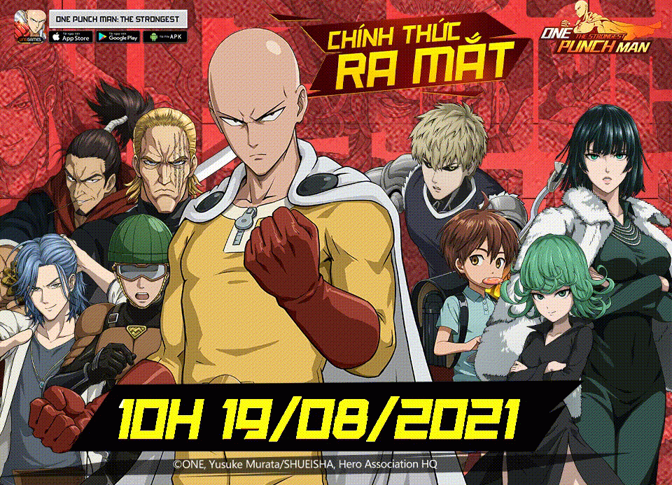 Game4V tặng giftcode One Punch Man: The Strongest mừng game ra mắt 19/08