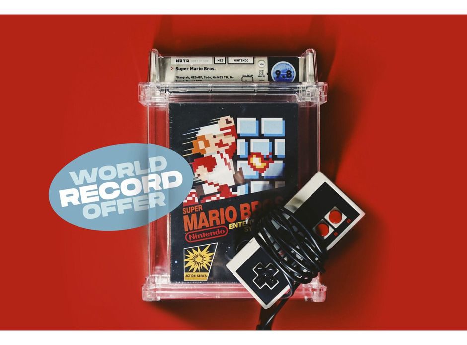Bản Super Mario Bros. cực hiếm phá vỡ kỷ lục 'Game đắt nhất từng được bán'