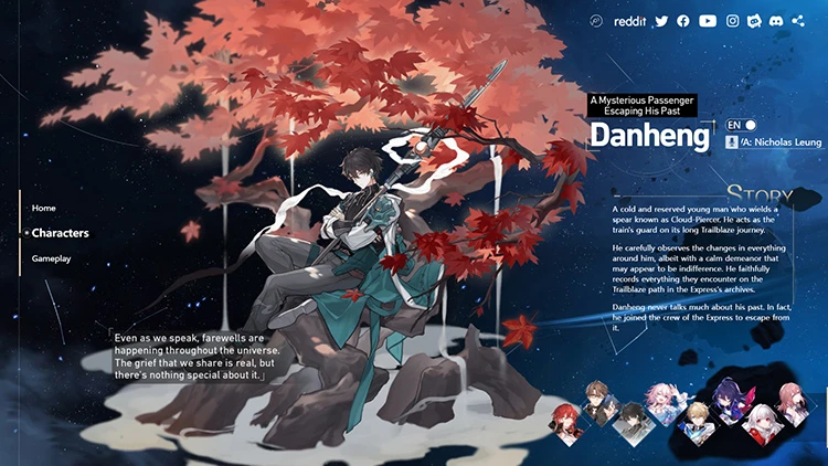 Honkai Star Rail: Thông tin chi tiết các nhân vật sẽ xuất hiện trong bản game đầu tiên