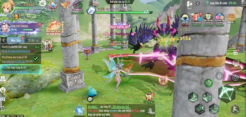 Dragon Saga Mobile phát hành bởi VTC Game vào tháng 11 năm 2021