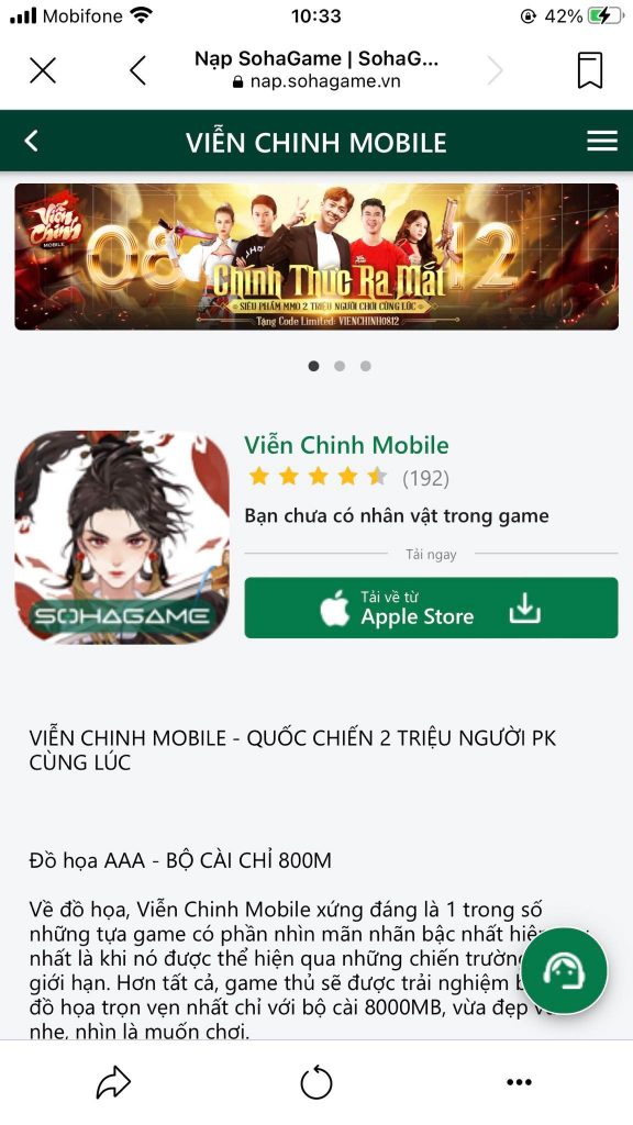 Cận cảnh Viễn Chinh Mobile ngày đầu tiên ra mắt có gì hấp dẫn