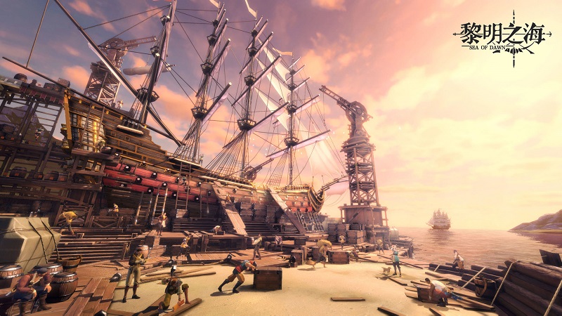 Sea of ​​Dawn - Game nhập vai trên biển của NSX Thiên Long Bát Bộ đoạt giải thưởng
