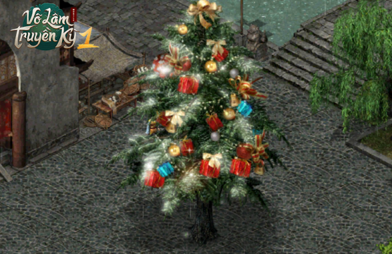 Ở nhà vẫn có thể check-in cây thông Noel 'siêu to khổng lồ' cùng Võ Lâm Truyền Kỳ 1 Mobile