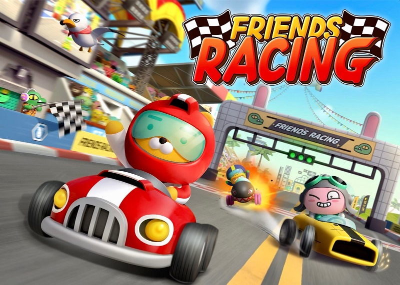 Friends Racing - Trò Chơi Đua Xe Vui Nhộn Từ Nhân Vật Hoạt Hình Cập Bến Đài  Loan