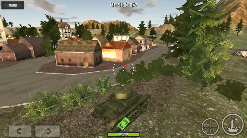 . Dần dần trong quá trình chiến đấu, game thủ có thể thăng cấp cải thiện chỉ số sức mạnh của xe tăng chiến đấu.