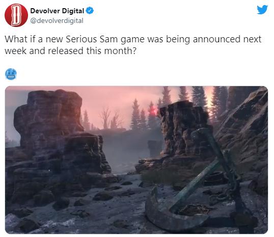 Devolver Digital sẽ phát hành trò chơi Serious Sam mới trong tháng này