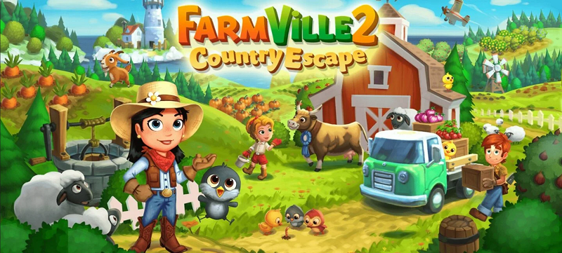 Zynga sở hữu series FarmVille đình đám.