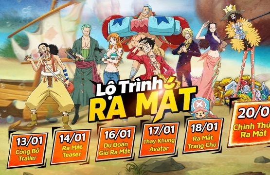 Vua Hải Tặc CMN - Game chiến thuật về One Piece sắp được phát hành tại Việt Nam