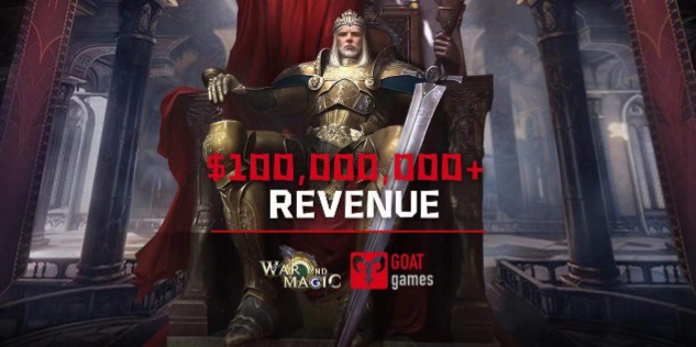 War and Magic cán mốc doanh số 100 triệu đô.